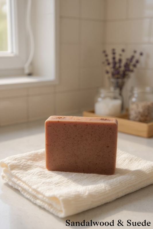 Sandalwood & Suede Soap Bar