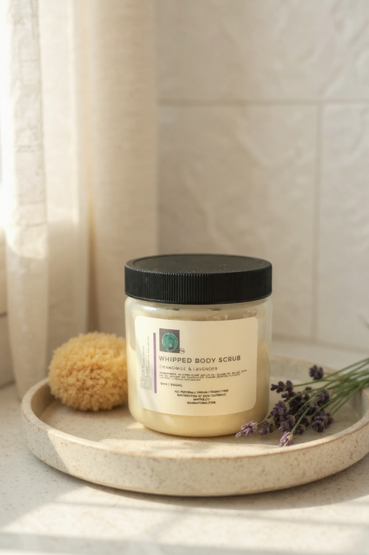 Chamomile & Lavender Whipped Body Scrub