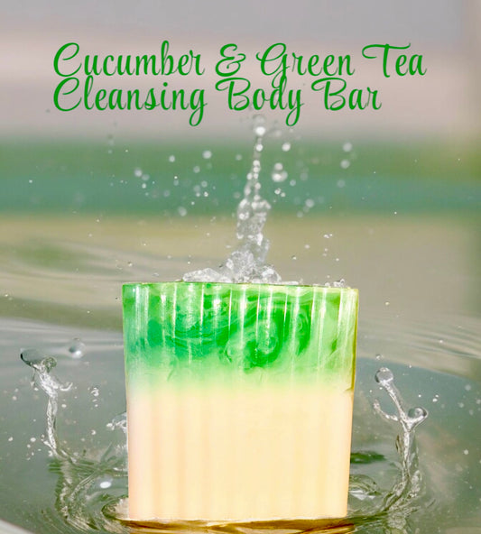 Cucumber & Green Tea Cleansing Body Bar