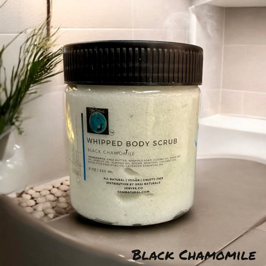 Black Chamomile Whipped Body Scrub