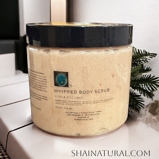 Shea & Coconut Whipped Body Scrub
