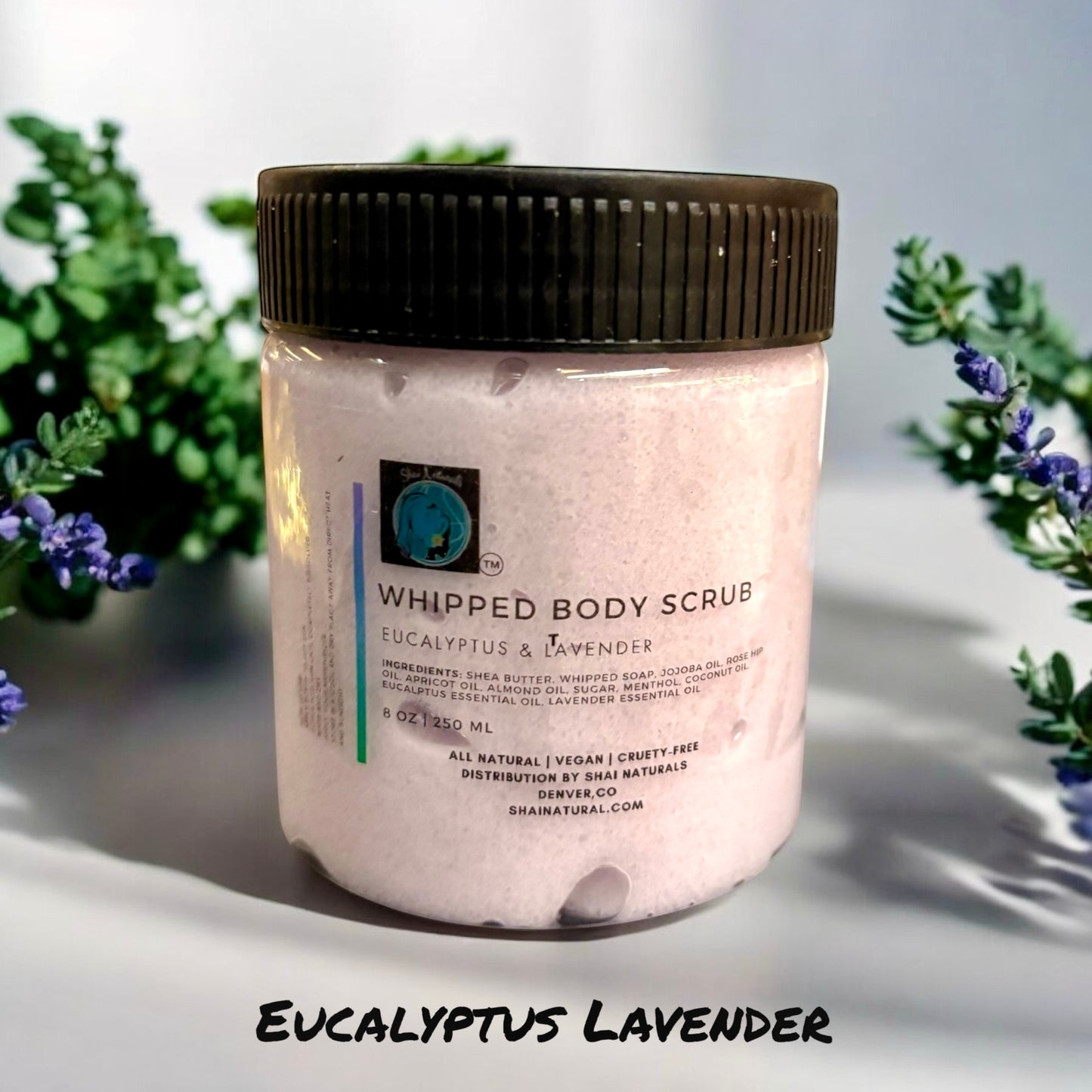 Eucalyptus & Lavender Whipped Foaming Body Scrub