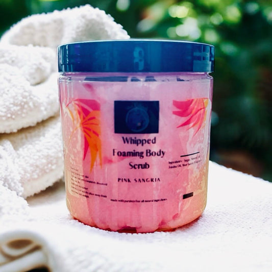 Pink Sangria Whipped Foaming Body Scrub